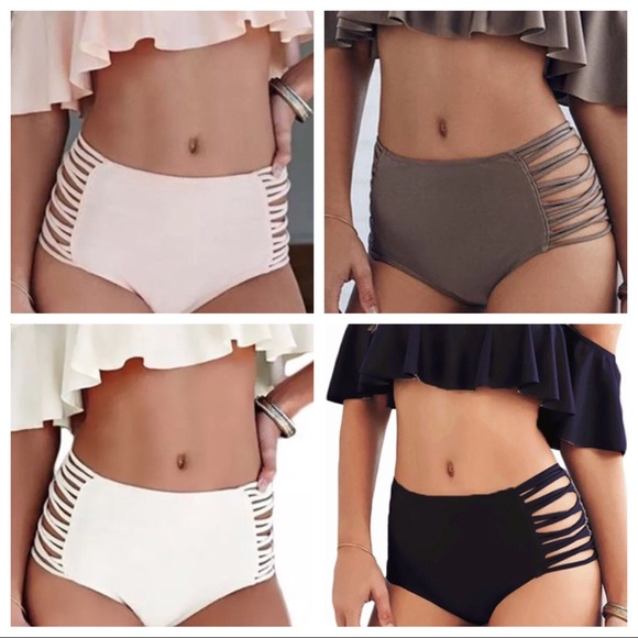 Marilyn Ruffle Bikini TOP ONLY - Picture 7 of 13